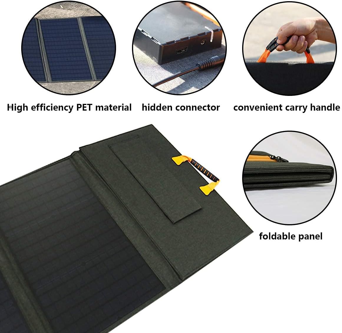 pecron S1500 Solar Generator with Solar Panels included 1500W/1461Wh Portable power station with 2Pcs 200W Foldable Solar Panel 110V Pure Sine Wave AV Outlet Solar Power Generator for Outdoor Camping RV/Van Emergency