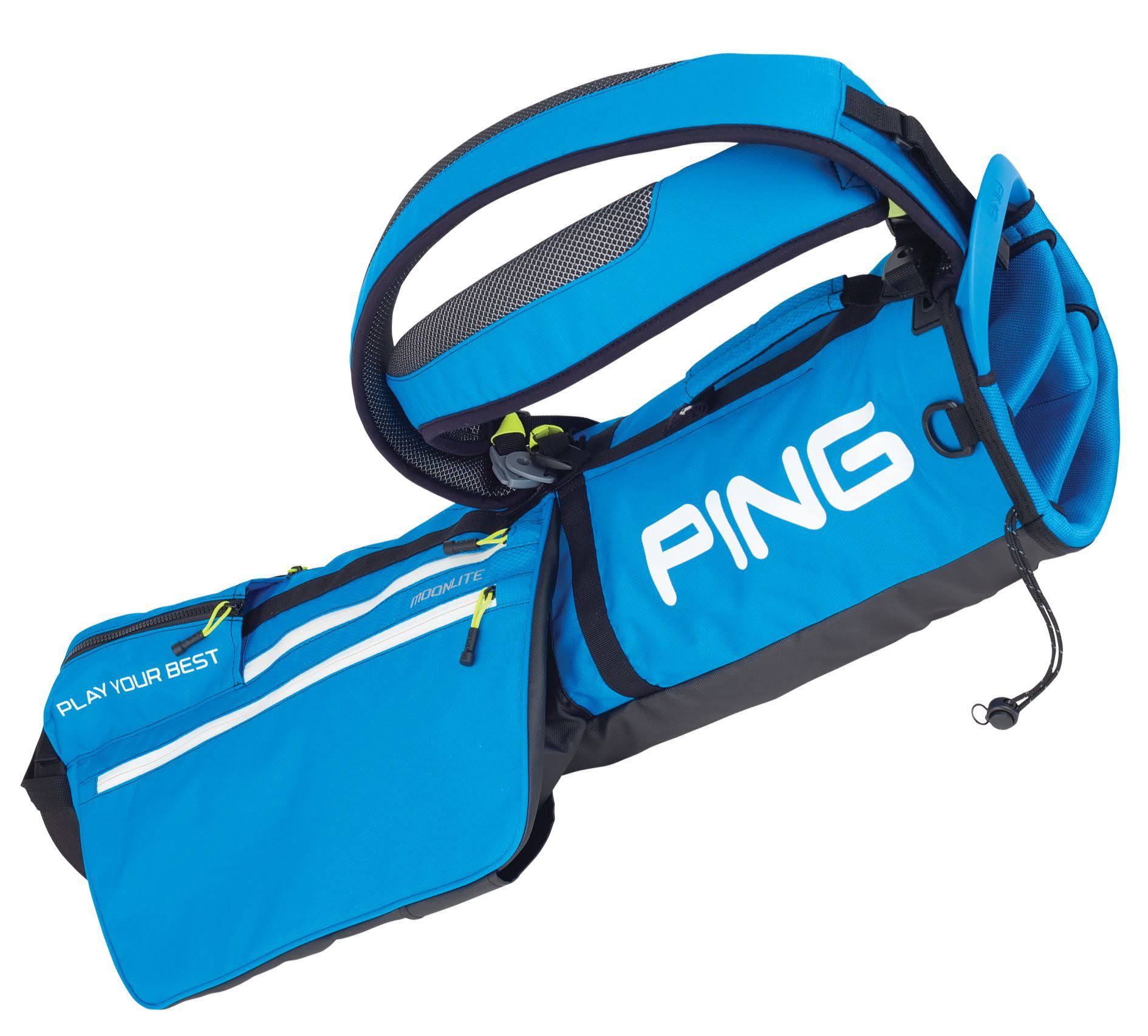 Ping Moonlite Carry Bag - Bright Blue/Neon