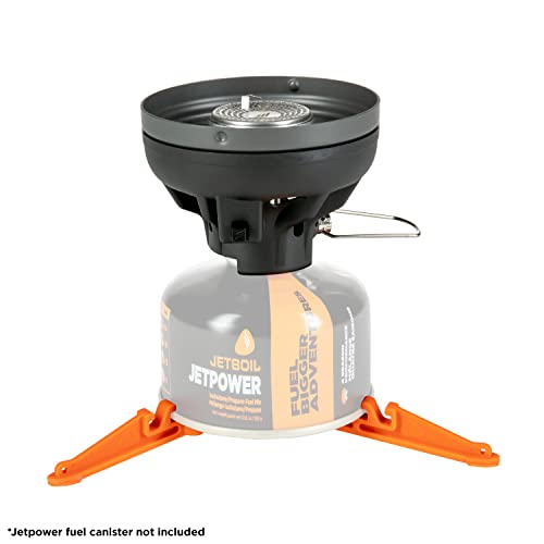 Jetboil Flash Camping and Backpacking Stove System, Portable Propane/Isobutane Burner with Cooking Cup for Outdoor Trips and Hiking
