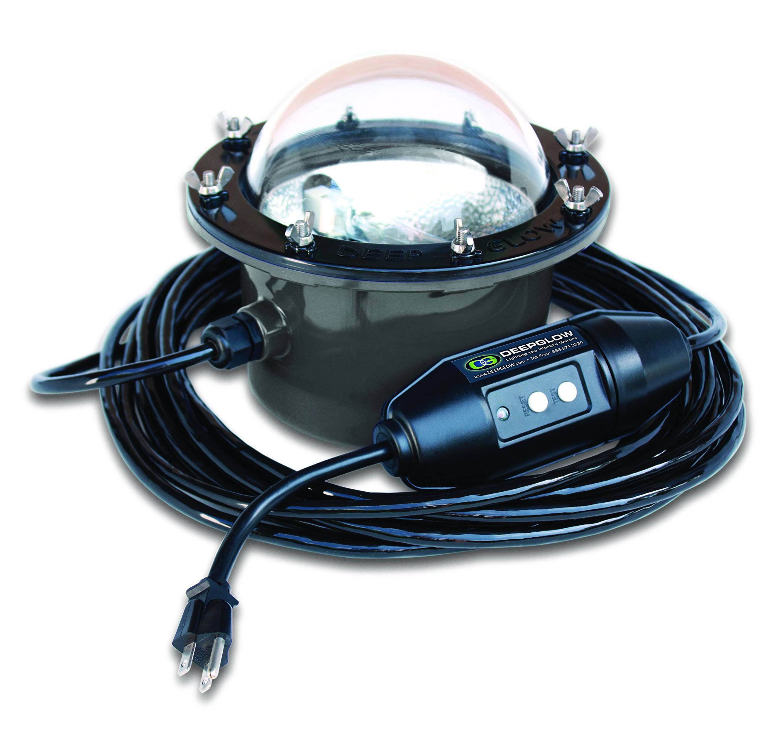 Deep Glow Green Underwater Light for Salt or Freshwater