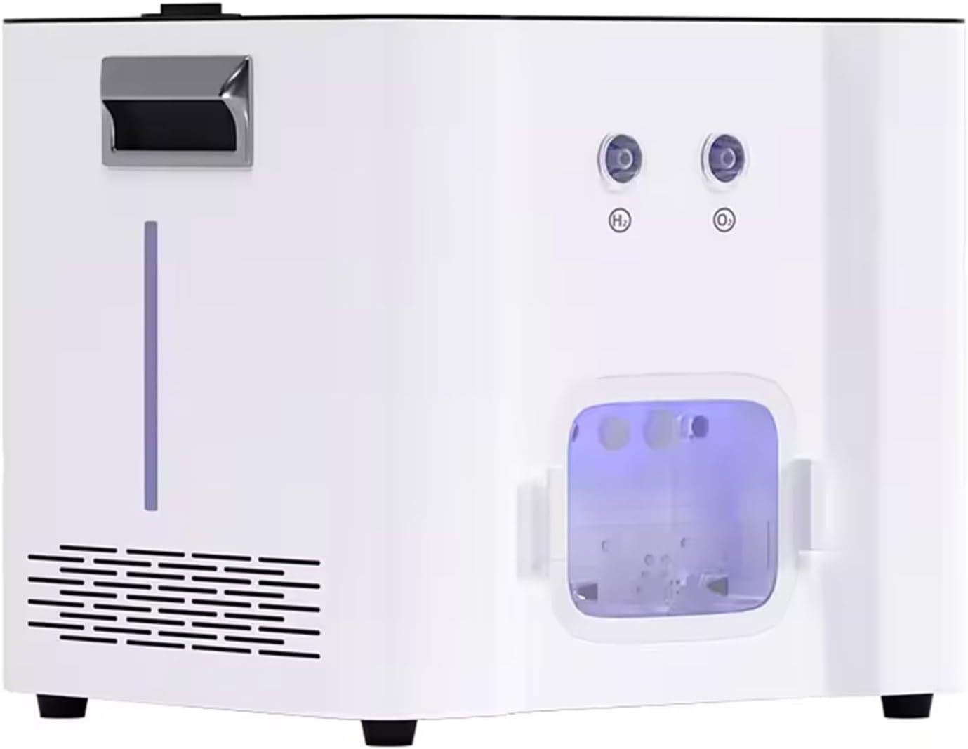 Hydrogen Inhalation Machine, 1500(1000 H+500 O) ml/min Hydrogen Generator, 99.99% High Purity PEM/SPE Ionizer, Hydrogen Water Generator for Home