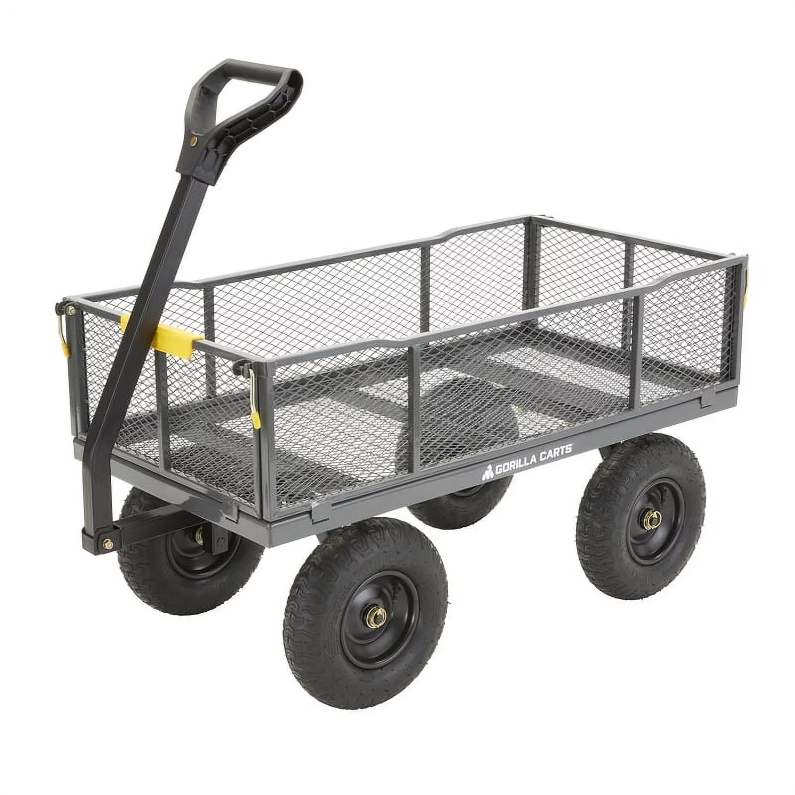 Gorilla Carts Steel Utility Cart 1000 lb. cap. - Curated Treasures Market