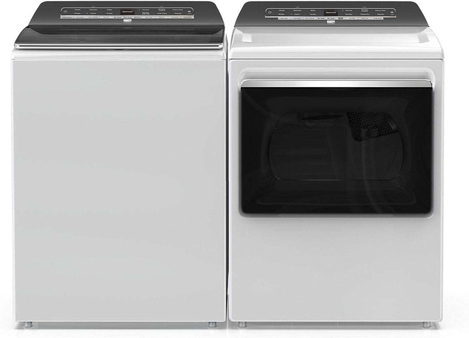 Kenmore 71112 7.4 Cubic Feet Front Load Gas Dryer Laundry Appliance, White