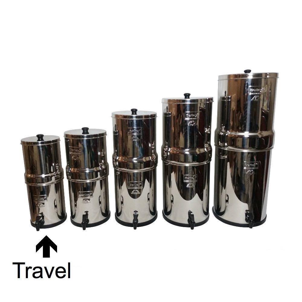 Berkey Travel Water Filter with 2 Black Berkey Filters