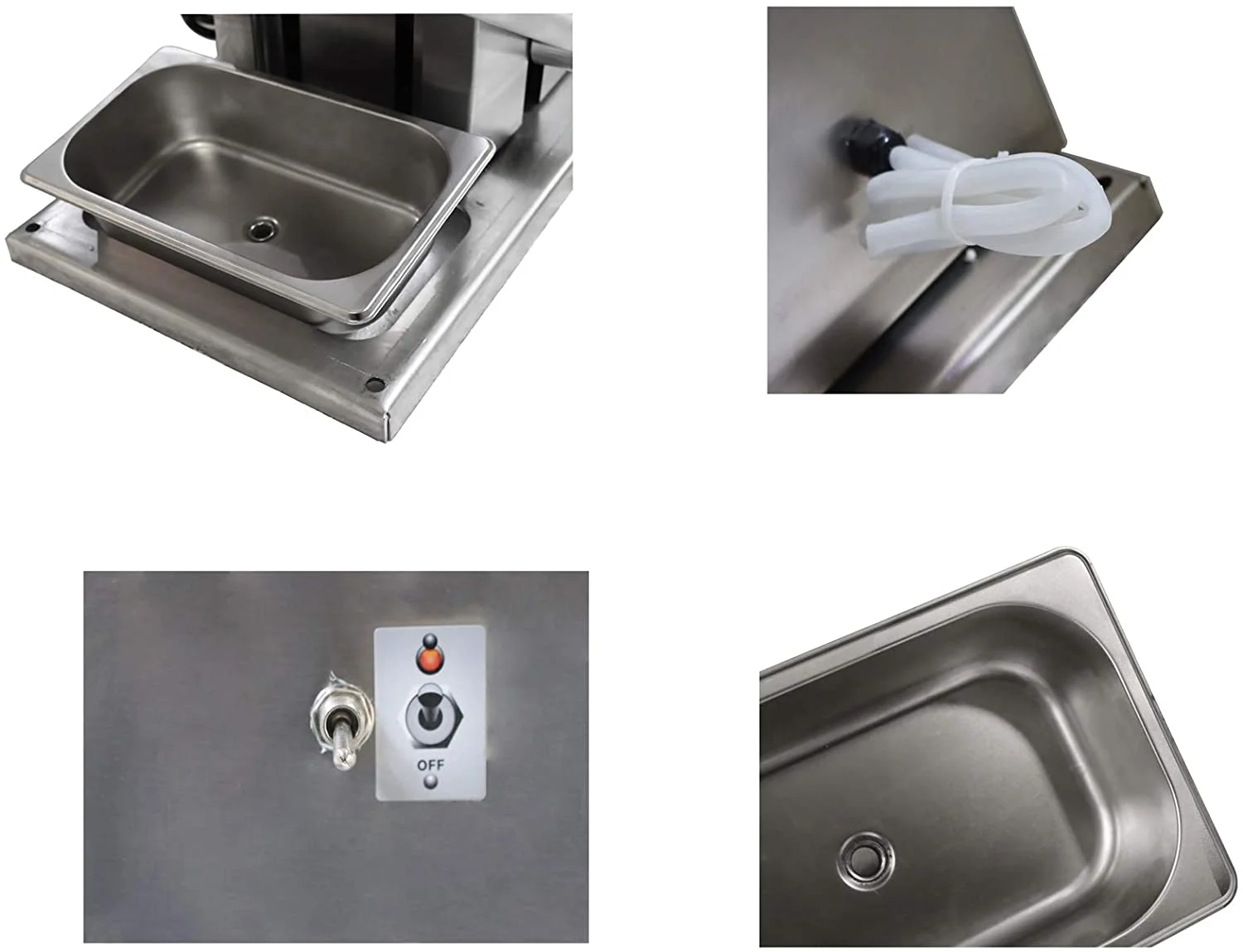 INTBUYING Electric Fruit Ice Cream Mixer Machine Frozen Yogurt Milkshake