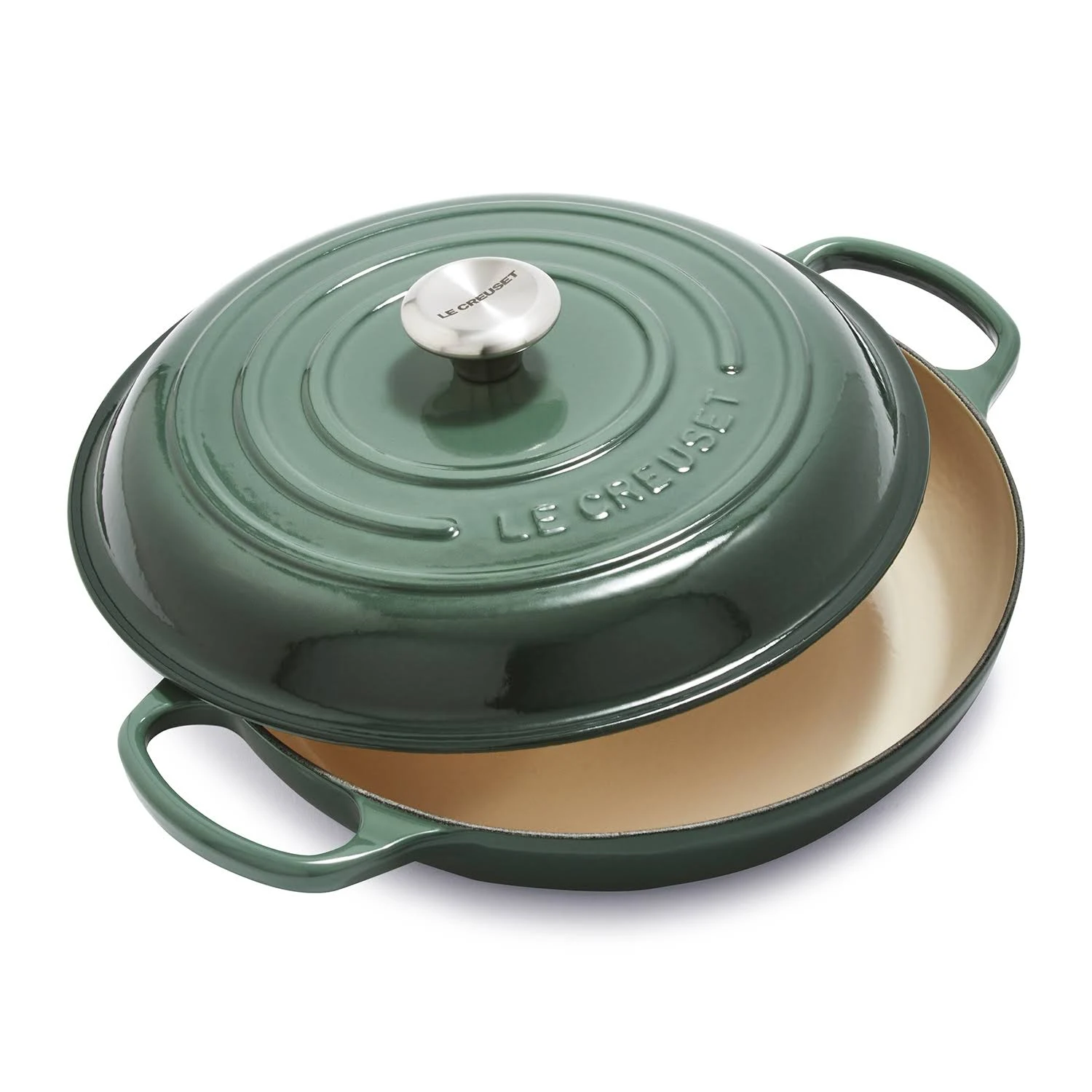 Le Creuset Signature Cast Iron 3.5-Quart Deep Teal Braiser