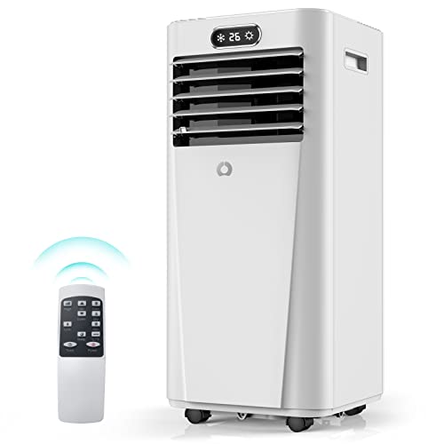 Portable Air Conditioners, AirOrig Portable Air Conditioner 8000 BTU with Cooling, Fan, Dehumidifier Mode for Room up to 350 Sq Ft, Functional Portable AC with Window Kit, Child Lock, Sleep Mode, etc.