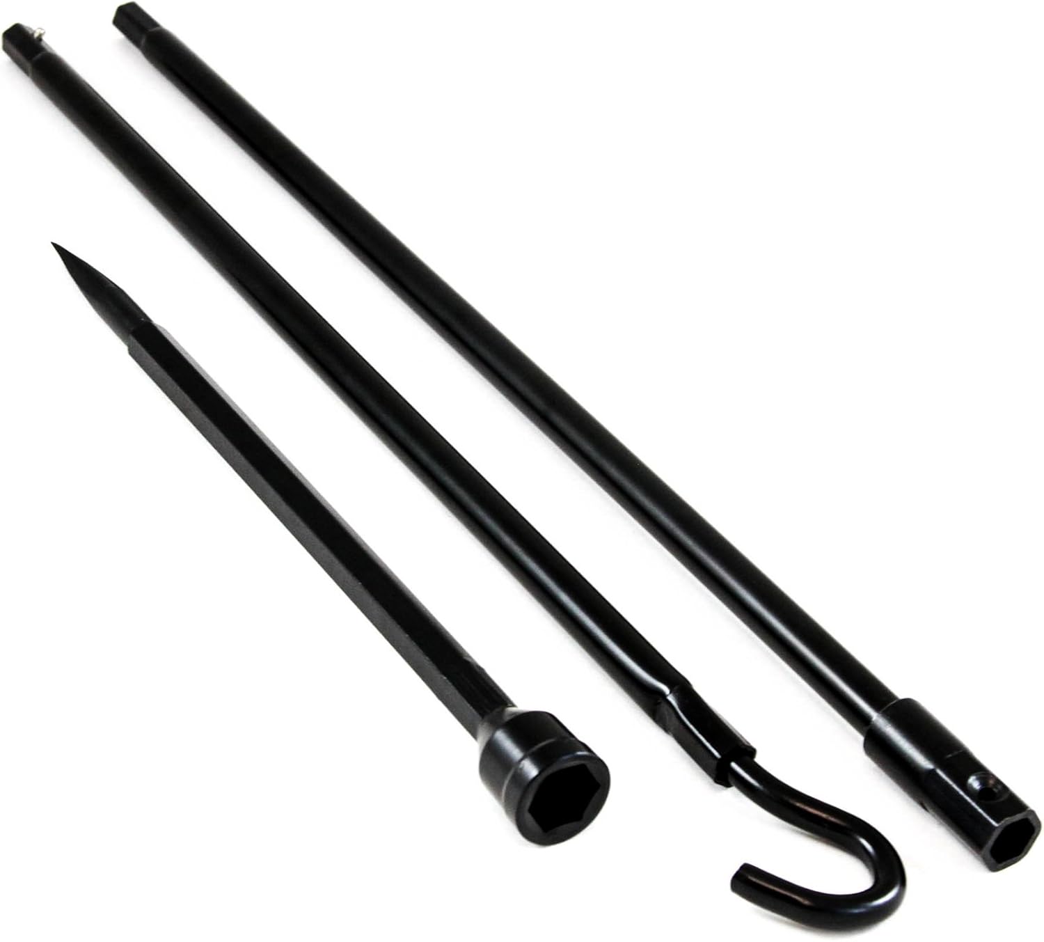 Red Hound Auto 1988-1998 Compatible with Chevy C/K Lug Extension Spare Tire Tool Replacement Kit for Jack Pack of 2