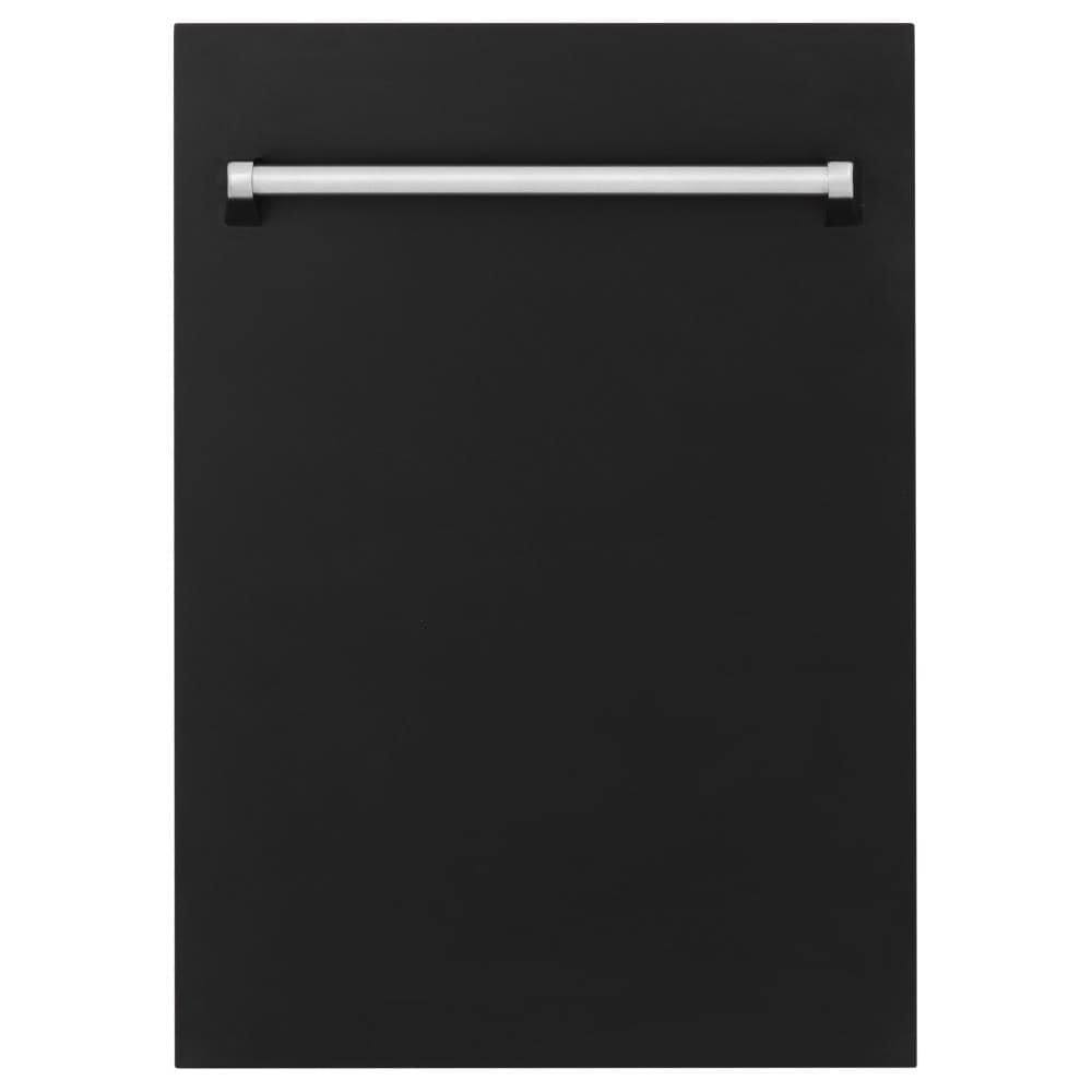 ZLINE 18x22 Tall Tub Dishwasher Panel (DPV-18), Black Matte