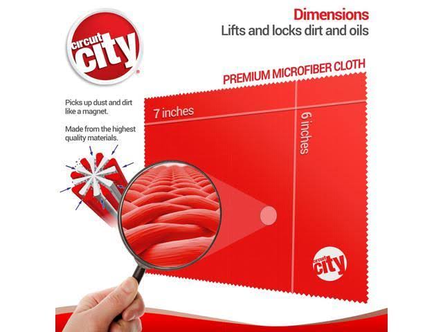 Clarity Xlc3.4+ Severe Hearing Loss Ampified Cordless Phone with Circuit City Microfiber Cleaning Cloth