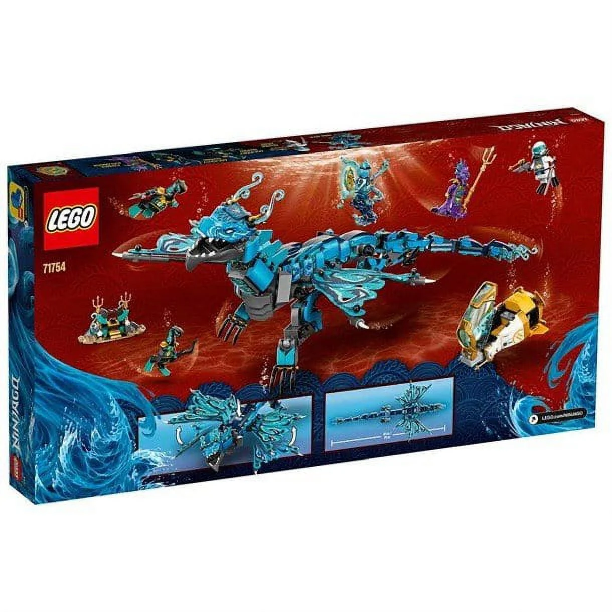 Lego Ninjago Water Dragon 71754