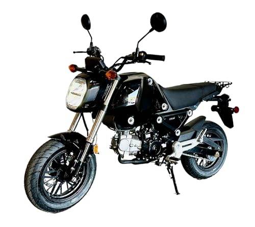 Vader Pro 125cc Motorcycle, Gen 3 X21RS Venom, Gas-Powered Street Bike for Adults, BD125-7 Mid-Size Motorcycle, 120/70-12 Tires, New TFT Digital Speedometer, New LED Headlight, Smooth Delivery Moto