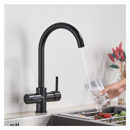 Purified Water Kitchen Faucet 360 Degree Rotate Hot Cold Mixer Bathroom Taps Dual Handle Kitchen Faucet Drinking Water Tap,Faucet for Kitchen