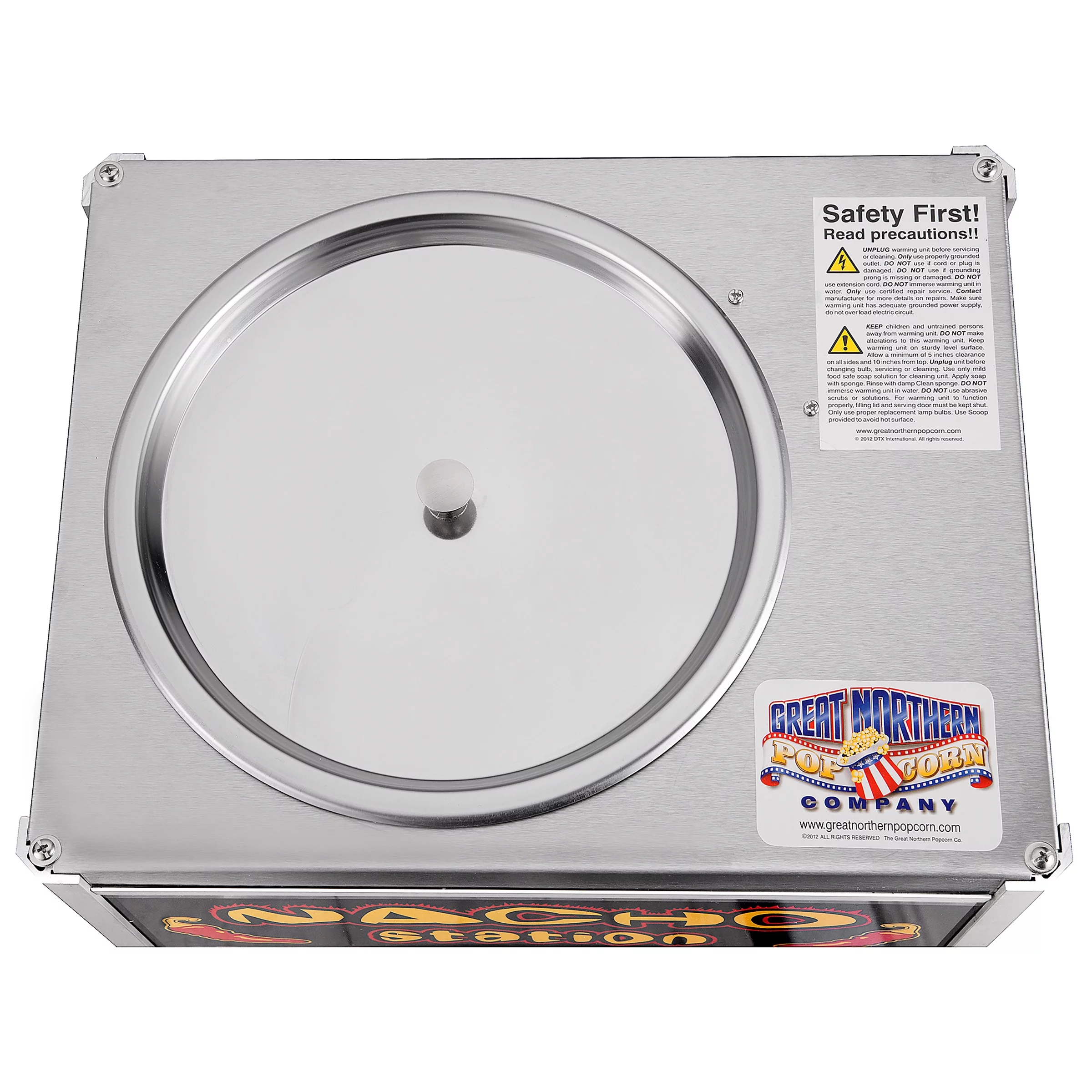 Great Northern Nacho Station Commercial Grade Nacho Warmer Merchandiser