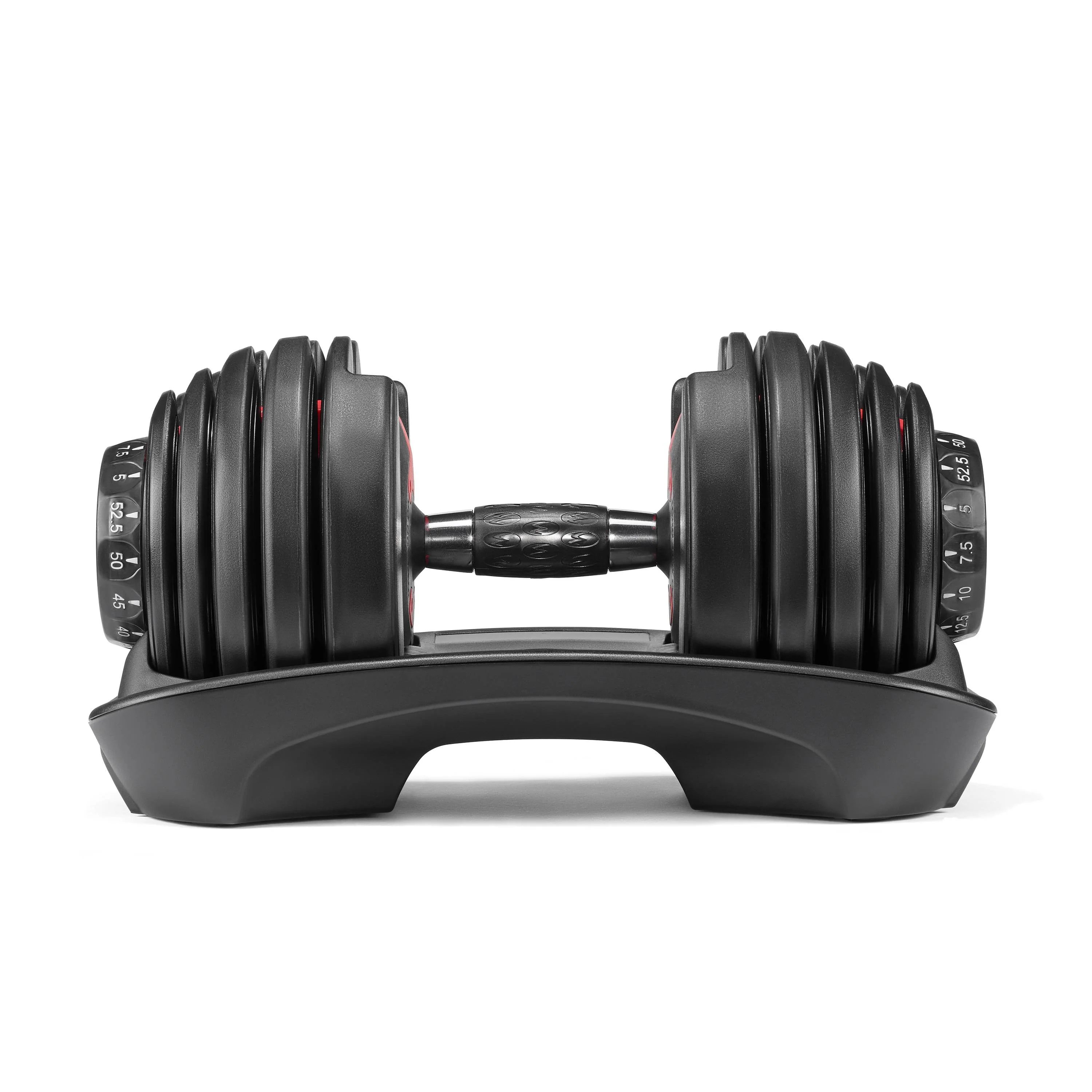 Bowflex SelectTech 552 Dumbbell, Adjustable, Single, Free 2-Month JRNY Membership