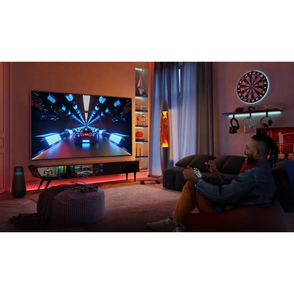 LG 86" Class 4K UHD QNED Web OS Smart TV with HDR 80 Series (86QNED80URA)