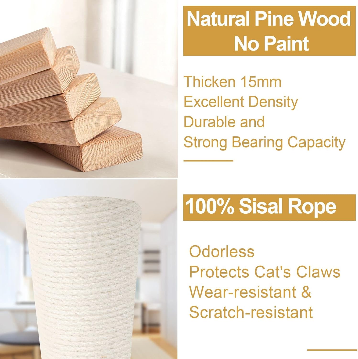 La La Pet® Wall Mounted Cat Furniture Wooden Cat Shelves and Perches for Wall Cat Steps Ladder Cat Bed Activity Tree Cat Climbing Structure Modern Cat Lounger Climber Set of 9