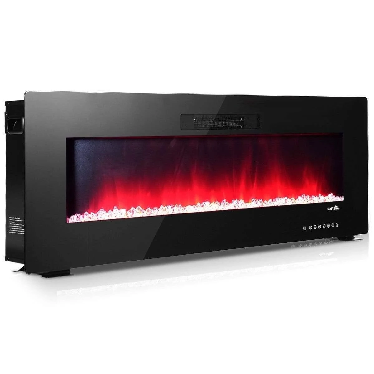 Recessed Wall Mounted Standing Electric Heater Electric Fireplace-50x22