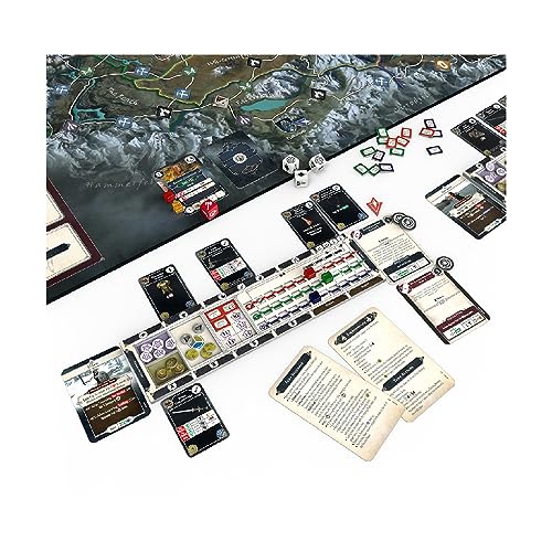 Modiphius The Elder Scrolls V: Skyrim The Adventure Game - Dungeon Crawling Strategy with Tabletop Miniatures for Kids & Adults, Ages 14+, 1-4 Players, 60-120 Minute Playtime