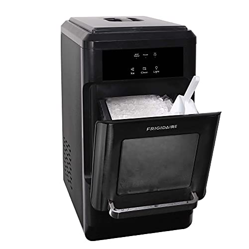 Frigidaire EFIC237 Countertop Crunchy Chewable Nugget Ice Maker, 44lbs per Day, Auto Self Cleaning