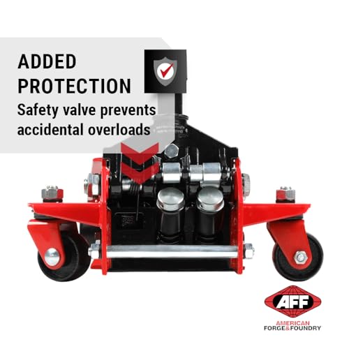 AFF 3.5 Ton Professional Floor Jack - Heavy Duty, Dual Pump - Low Profile Hydraulic Car Jack