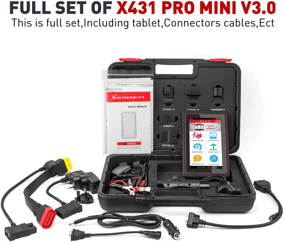 LAUNCH X431 PRO Mini Elite 3.0(Same Function as X431 V) All-in-One Bi-Directional Scan Tool,OE-Level Full System Automotive Scanner 31+ Service,ECU Coding,ABS Bleeding,2Yrs Free Update,TPMS as Gift
