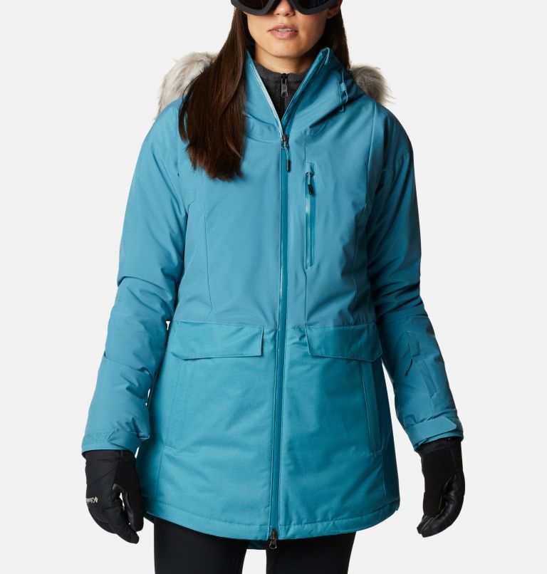 Black Women's Mount Bindo Ski Jacket | IXTPKL-524