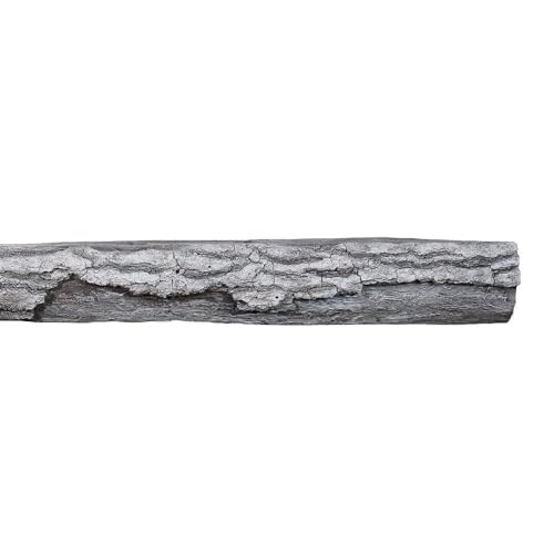 MANTELSDIRECT Mantels Direct Bozeman 60 Inch Non-Combustible Burncrete Concrete Fireplace Mantel Shelf in Driftwood Grey - Looks & Feels Like Real Wood