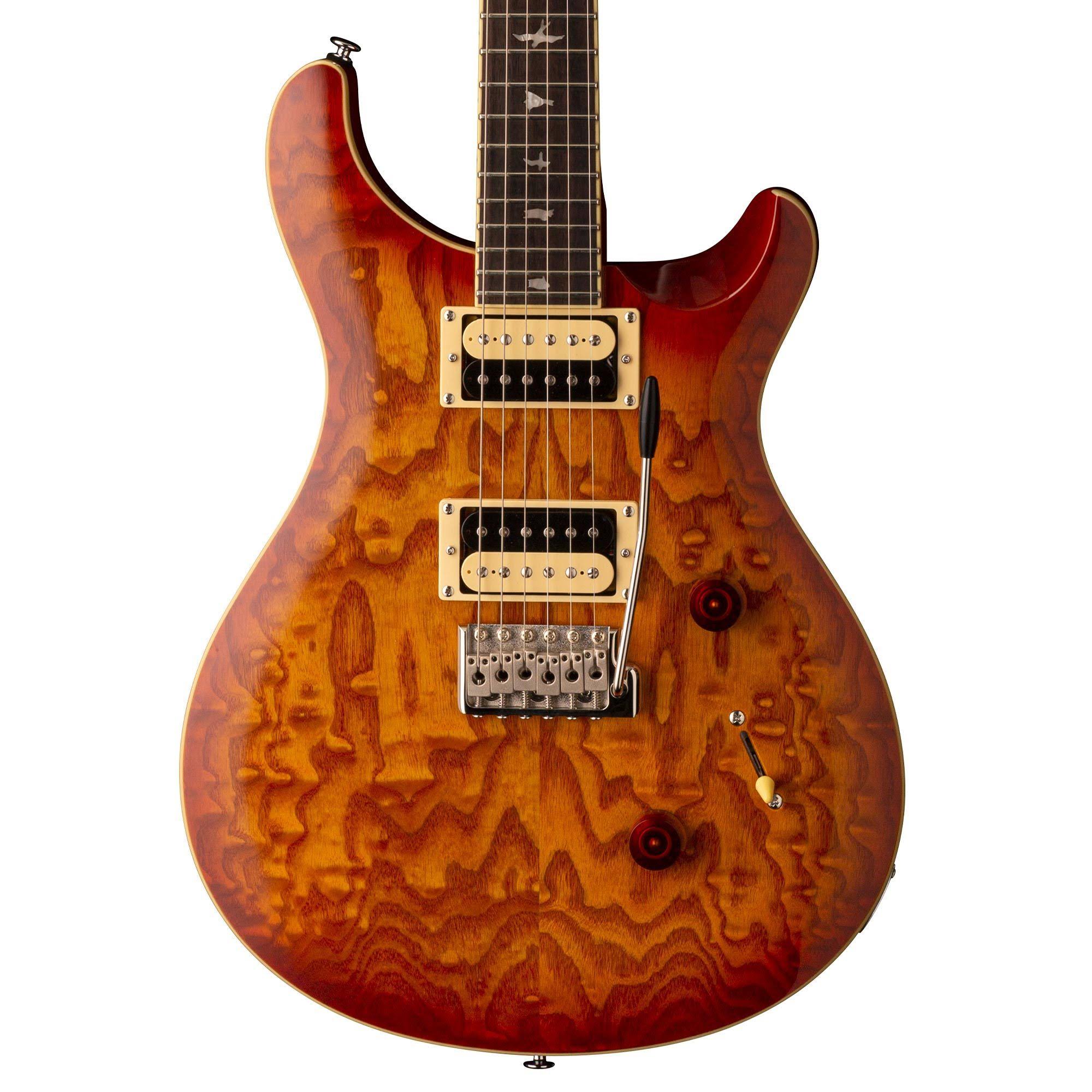 PRS SE Custom 24 Burled Ash - Vintage Sunburst