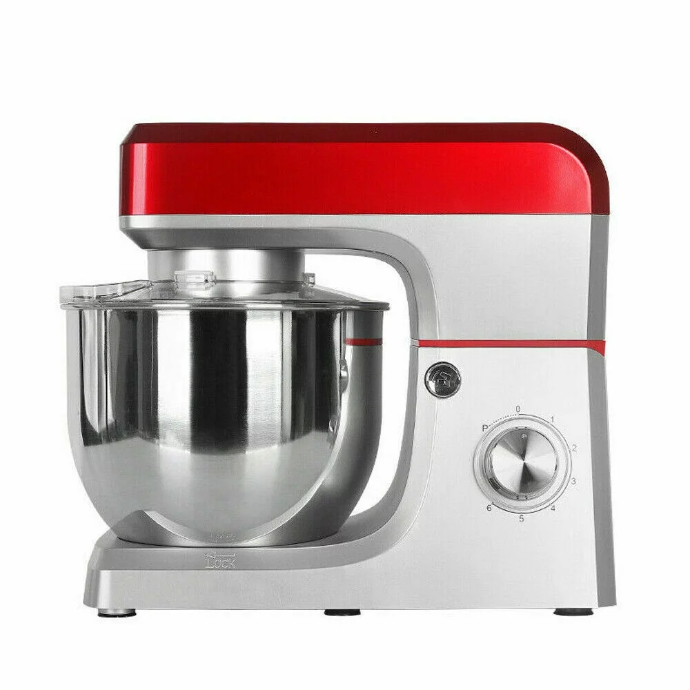 Oukaning 7L Stand Mixer 1200W 6-Speed Kitchen Electric Food Mixer Dough Mixer Kneading