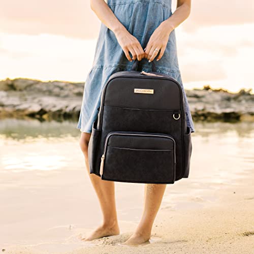 Petunia Pickle Bottom Sync Backpack | Diaper Bag | Diaper Bag Backpack for Parents | Top-Selling Stylish Baby Bag | Sophisticated and Spacious Backpack for On The Go Moms | Mink