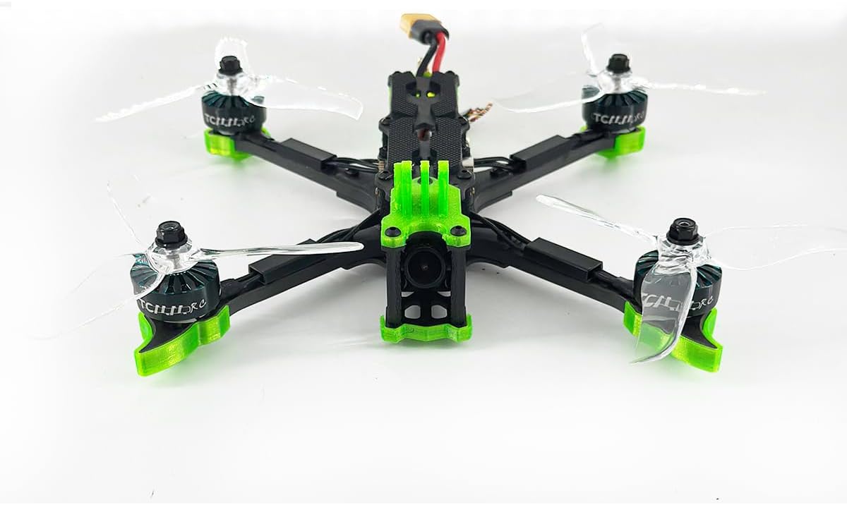 5inch FPV Drone with HD Camera for Adults, 220mm Racing Drone With F405 60A, 4S 2207.5 1850kv Motor, 800TVL, Freestyle Racing Drone DIY FPV Racing Drone