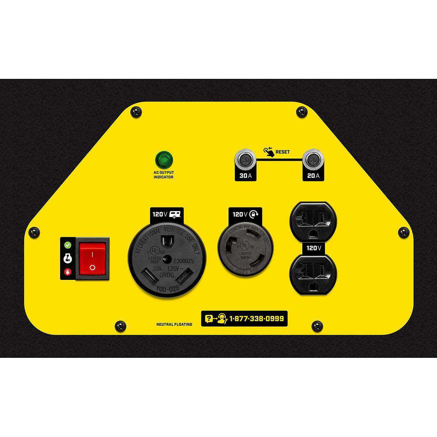 Champion Power Equipment 3500W/4375W Dual Fuel Generator