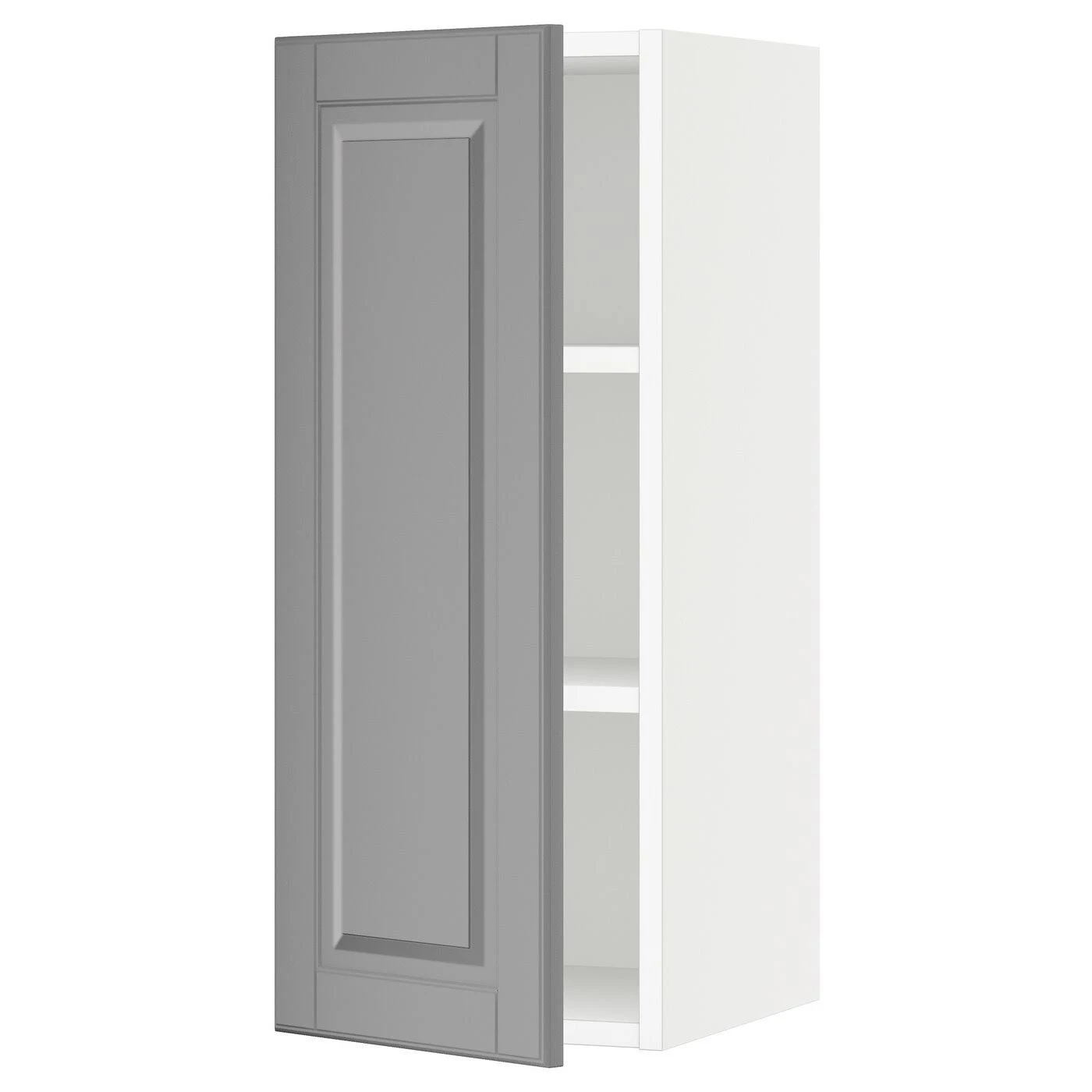IKEA - SEKTION Wall Cabinet, white/Bodbyn Gray, 12x15x30 59345180