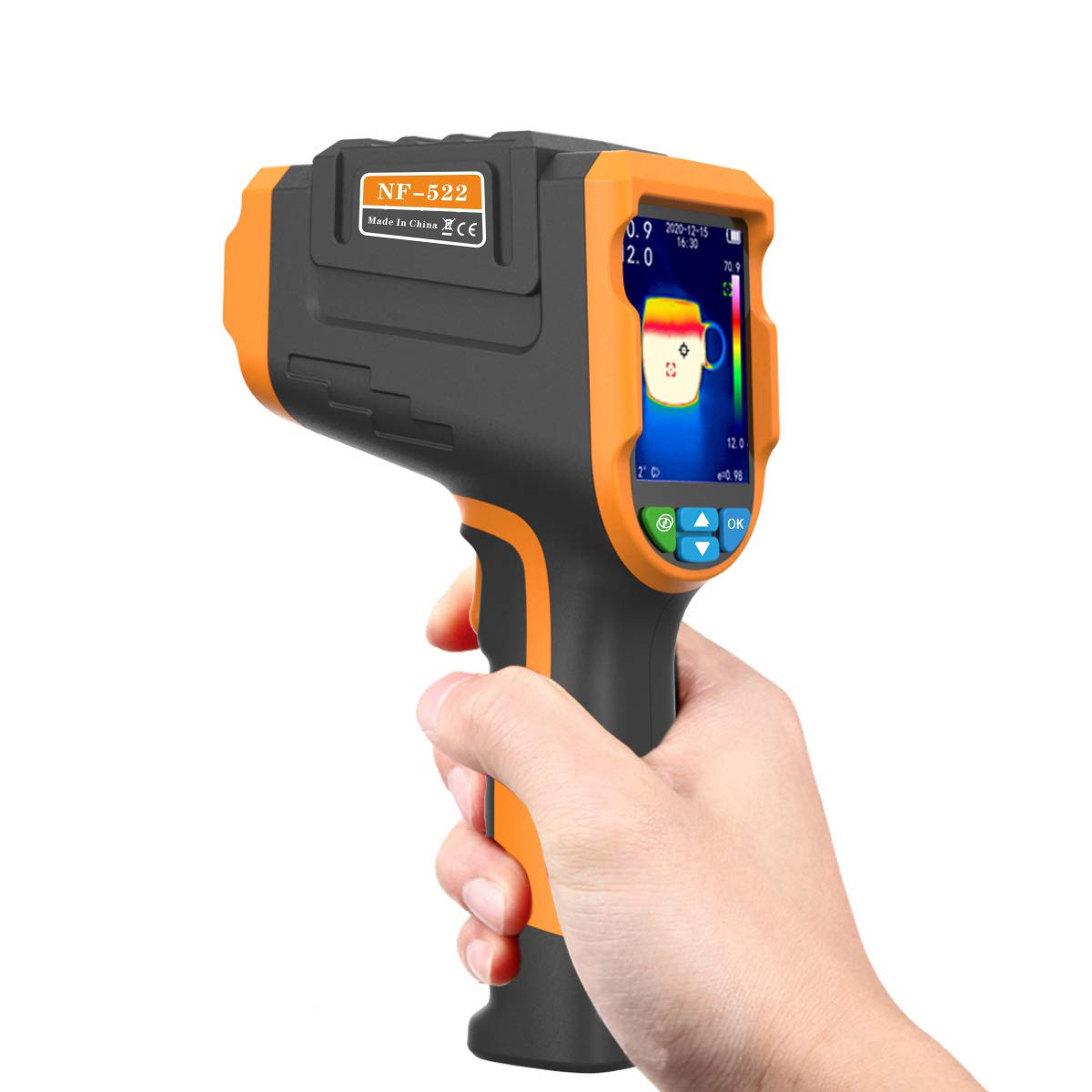 NOYAFA Industrial Thermal Imaging Device Higher Resolution Pixels Resolution 16 GB Memory Card Thermal Imaging Camera (NF-521)