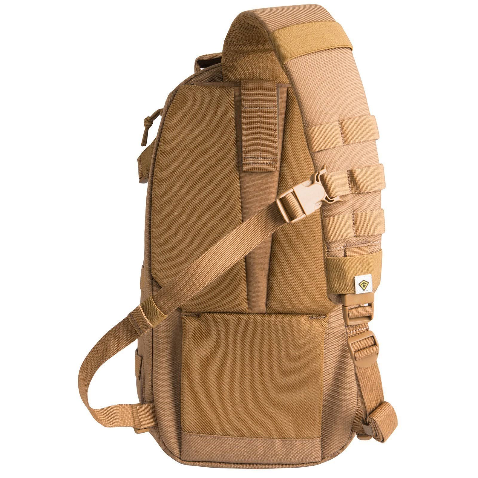 First Tactical Crosshatch Sling Pack, Black