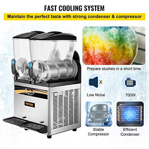 VEVOR Commercial Slushy Machine