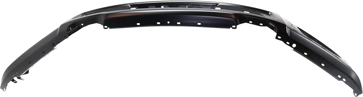 Evan-Fischer Front Bumper Compatible with 2015-2017 Ford F-150 Face Bar Primed (Paint to Match) with Side Bumper Covers and Fog Light Holes SuperCab/Super Crew Cab