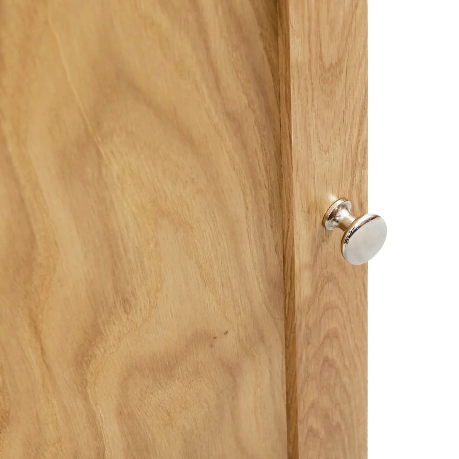 Corner Cabinet 23.2"x14.1"x70.8" Solid Oak Wood