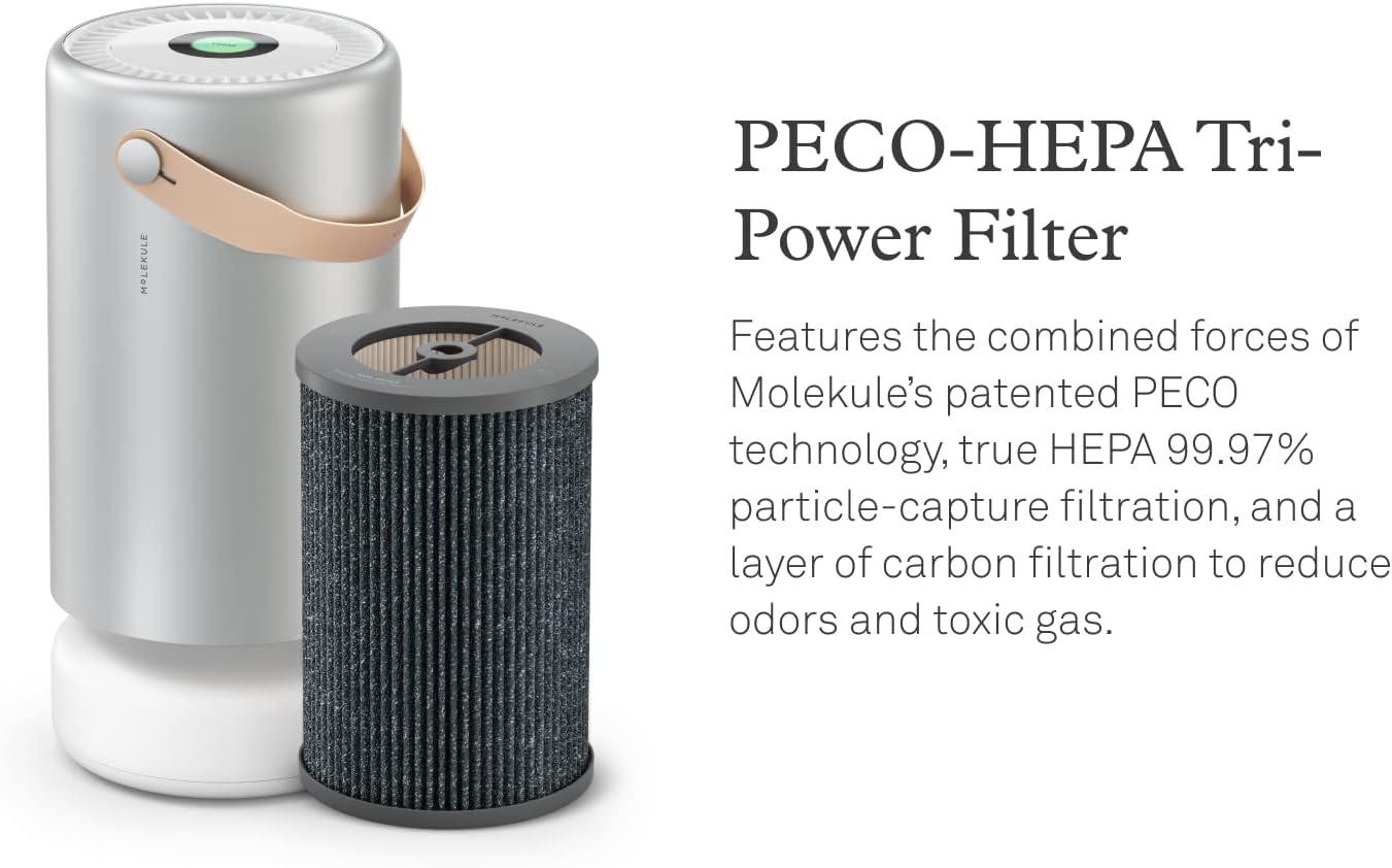 Molekule Air Purifier Bundle with Air Pro (1000 sq ft) and Air Mini+ (250 sq ft)