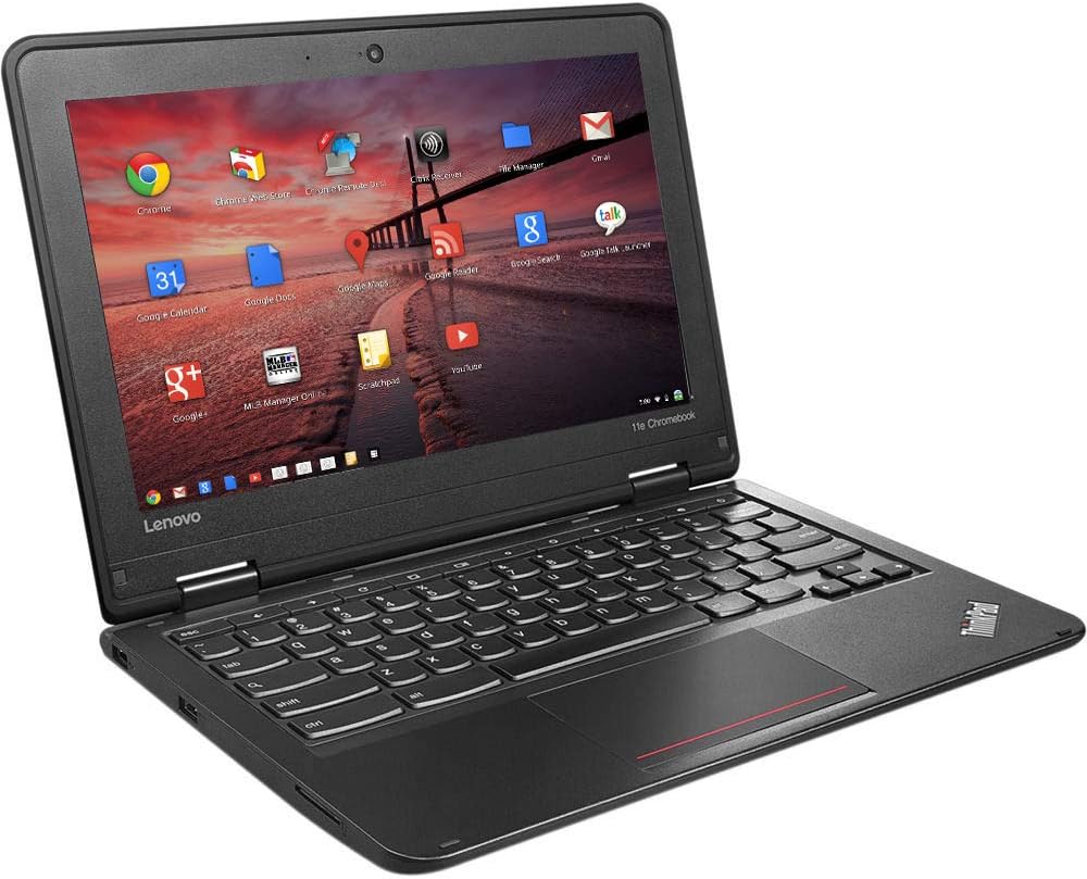 Lenovo ThinkPad 11e 11.6" LED Chromebook Laptop Intel Celeron N2940 Quad Core 1.83GHz 4GB 16GB - 20DU0009US