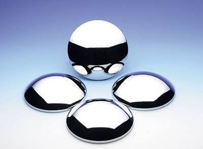 Mr Gasket 4580 Baby Moon Hub Caps
