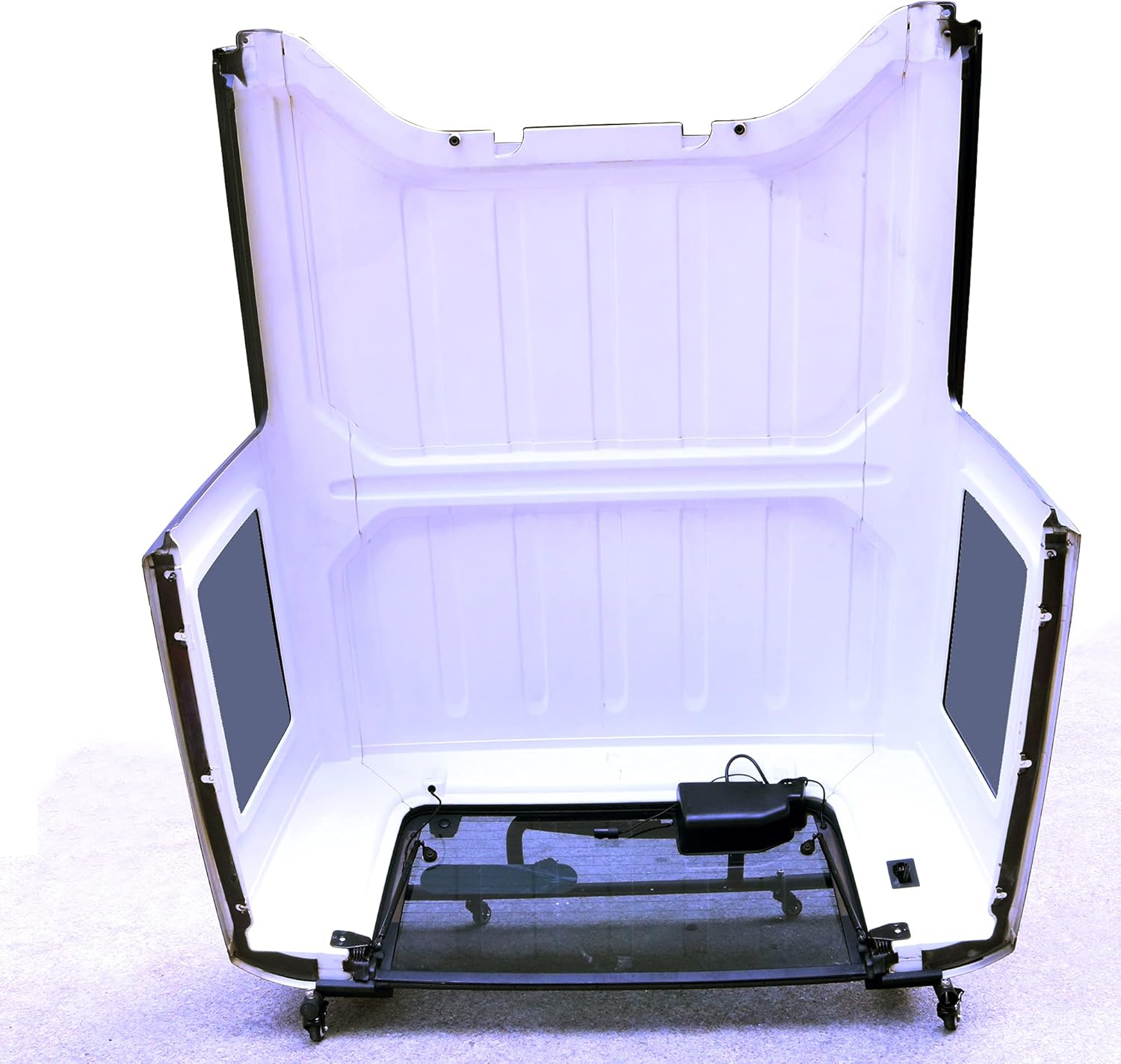 LONGSUN Wrangler Hard Top Carrier Storage Sliding Cart Rack Fit for Jeep Wrangler YJ TJ JK JL 1987-2021, Black, 52x27x14 inch (LS-2020024)
