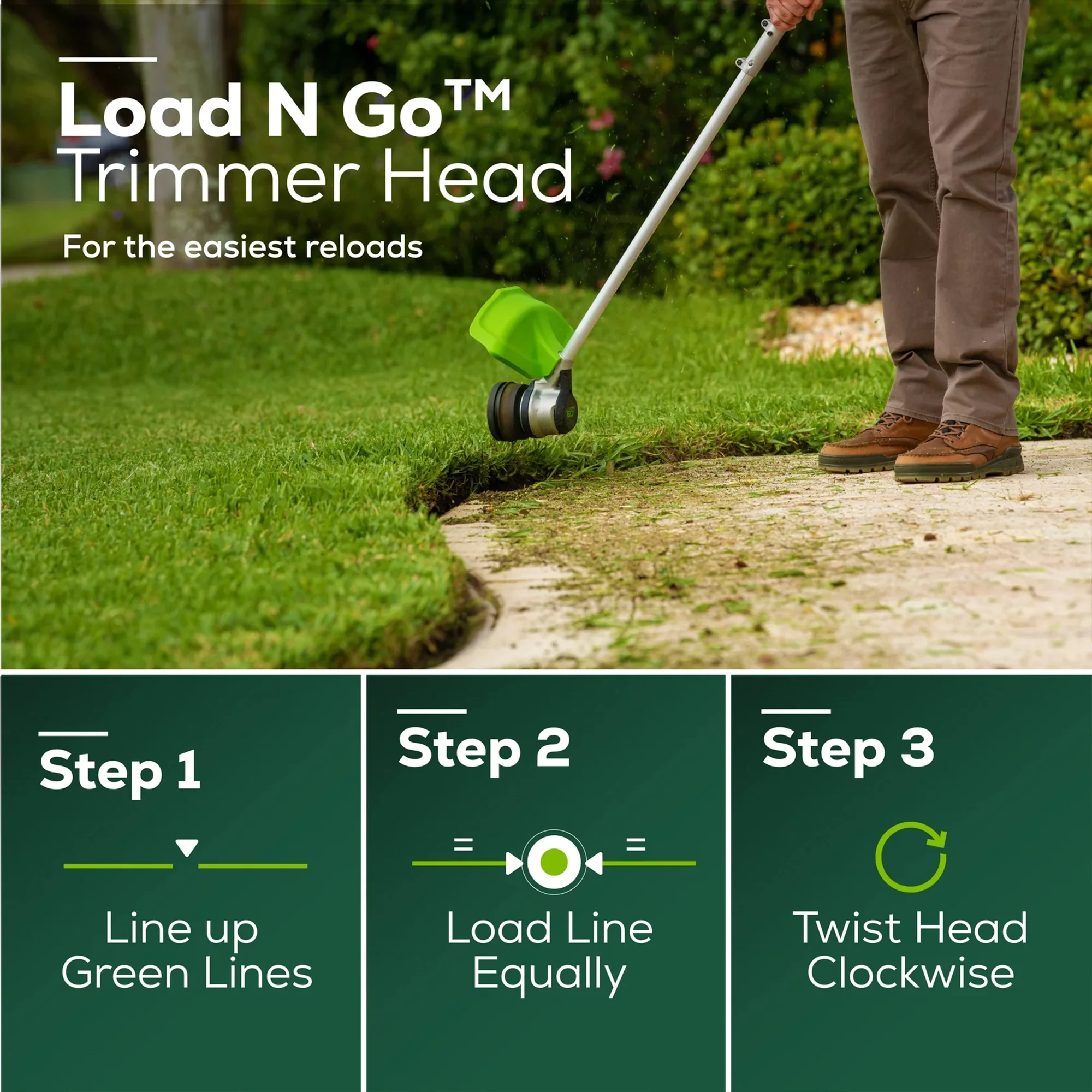 Greenworks 60V 16" Cordless Brushless String Trimmer/Edger with 2.5Ah Battery & Charger