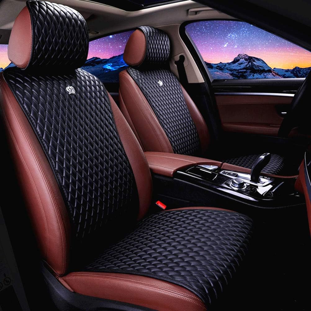 Purple Car Seat Cover Leather Seat Protector for Car Seats Comforty Car Seat Cover 2/3 Covered 11PCS Universal Fit Car/Auto/Truck/SUV (A-Purple)