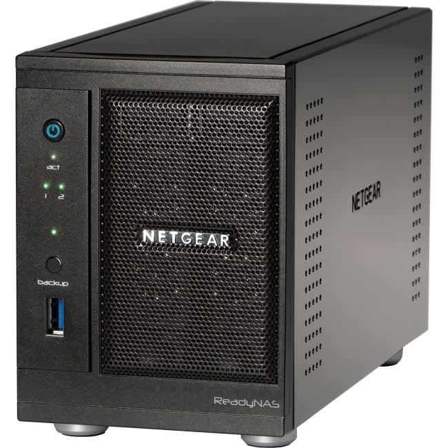 Netgear ReadyNAS Ultra 2 2-Bay NAS Server - SATA 3Gb/s - 2 x 2 TB