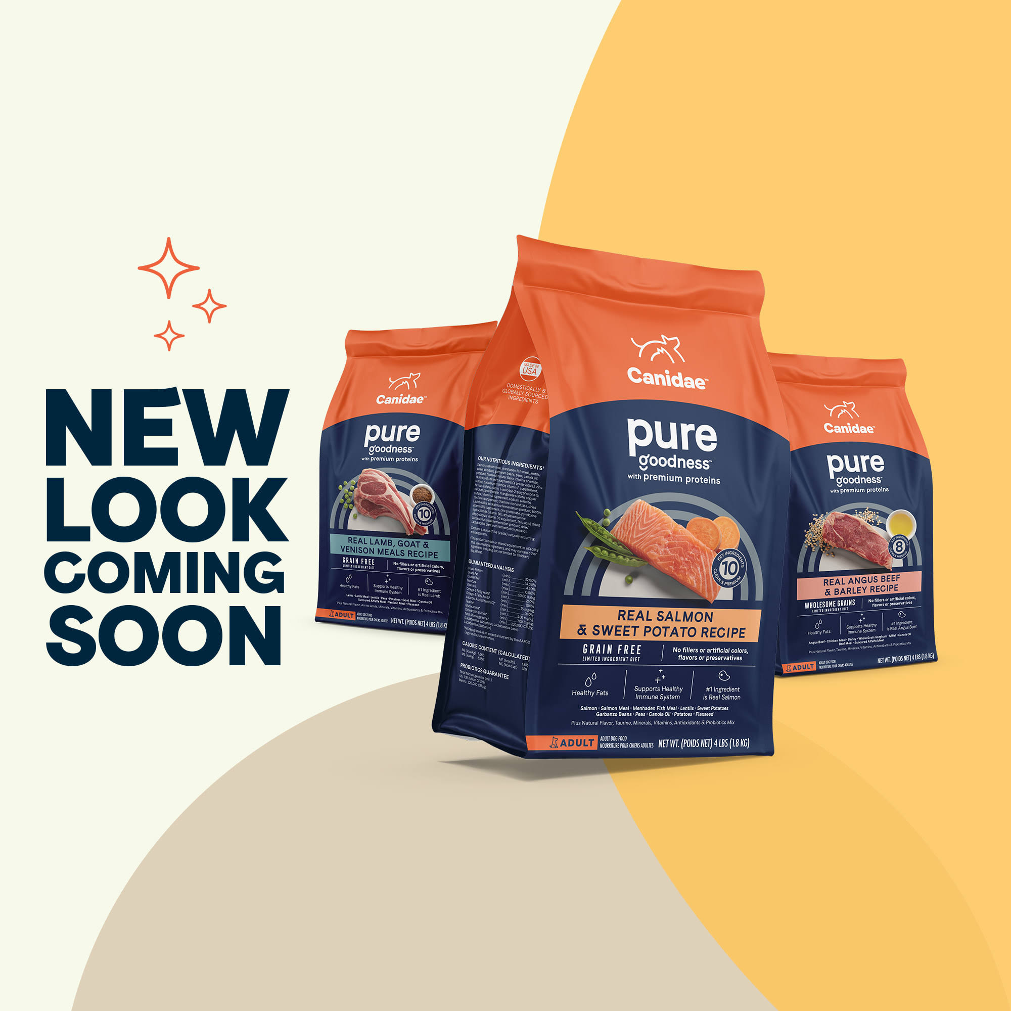 Canidae Pure Puppy Real Salmon u0026 Oatmeal Recipe Dry Food, 24 lbs.