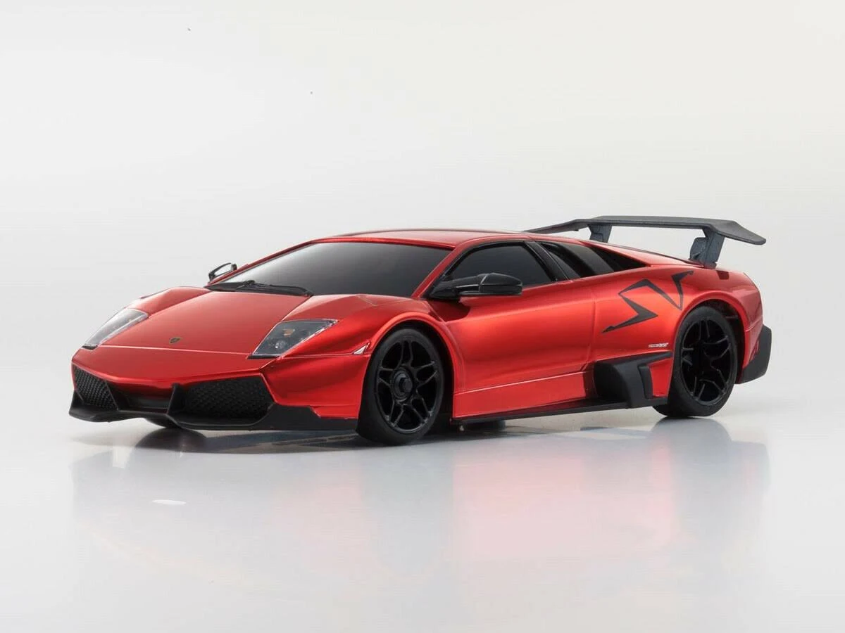 Kyosho MZP215CR Asc Autoscale Body Set Murcielago LP670 Chrome Red 50th Anniv.