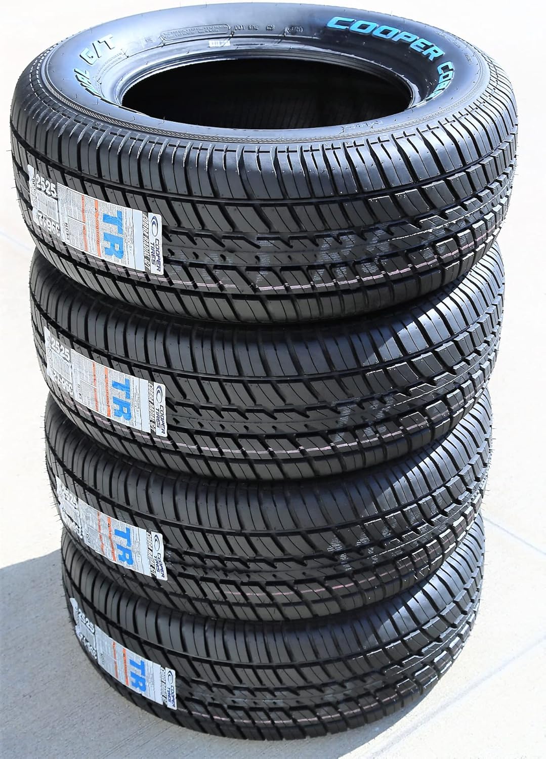 Cooper Cobra Radial G/T All-Season Passenger Car Touring Radial Tire-215/70R14 215/70/14 215/70-14 96T Load Range SL 4-Ply RWL Raised White Letters