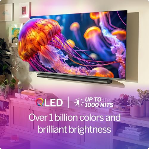 VIZIO 50-inch Quantum Pro 4K 120Hz QLED HDR10+ Smart TV with Dolby Vision, Active Full Array, 240Hz @ 1080p PC Gaming, WiFi 6E, Apple AirPlay, Chromecast Built-in, M50QXM-K01, 2023 Model